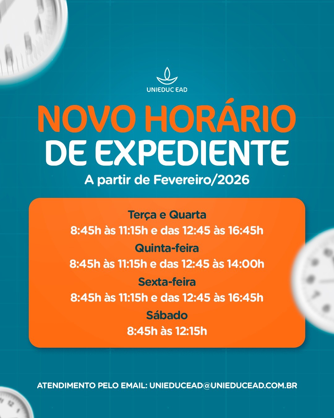 Novo expediente